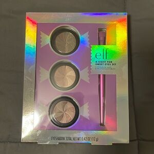 e.lf. A sweet night for eyes eyeshadows and brush